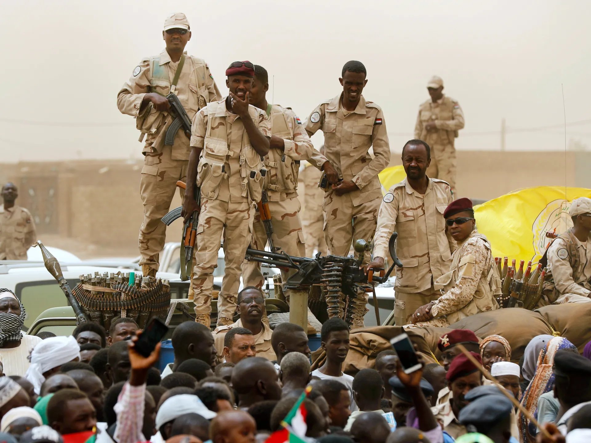 Displaced families flee RSF attacks West Kordofan Sudan civil war 2025