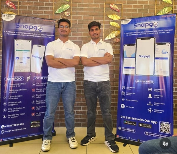 Three College Students Introduce a Smart Cab-Pooling Solution to Ease Delhi-NCR Traffic