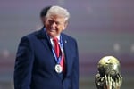 President Trump receives FIFA Peace Prize at 2026 World Cup draw Kennedy Center