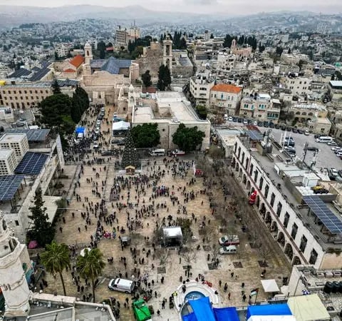 Gaza genocide Day 731: Israel 591 ceasefire violations kill 347 as Bethlehem Christmas tree lights up in mourning