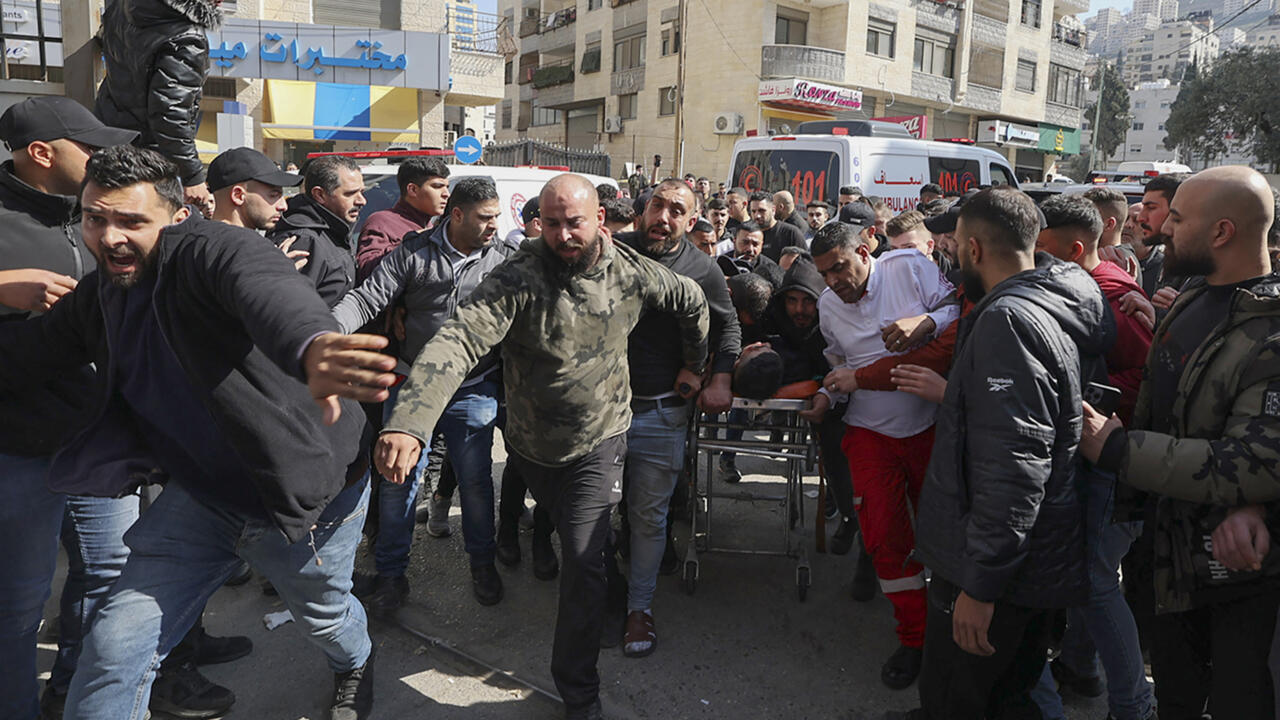Israeli forces raid Jenin in the occupied West Bank where a Palestinian child was killed