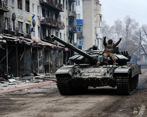 Russian forces advance Siversk Donetsk Ukraine war day 1387