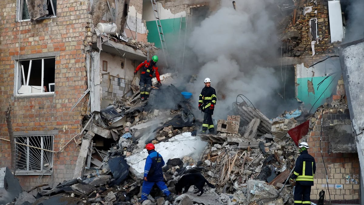 Missile strikes over Kyiv December 28 2025 Day 1403 Russia Ukraine war