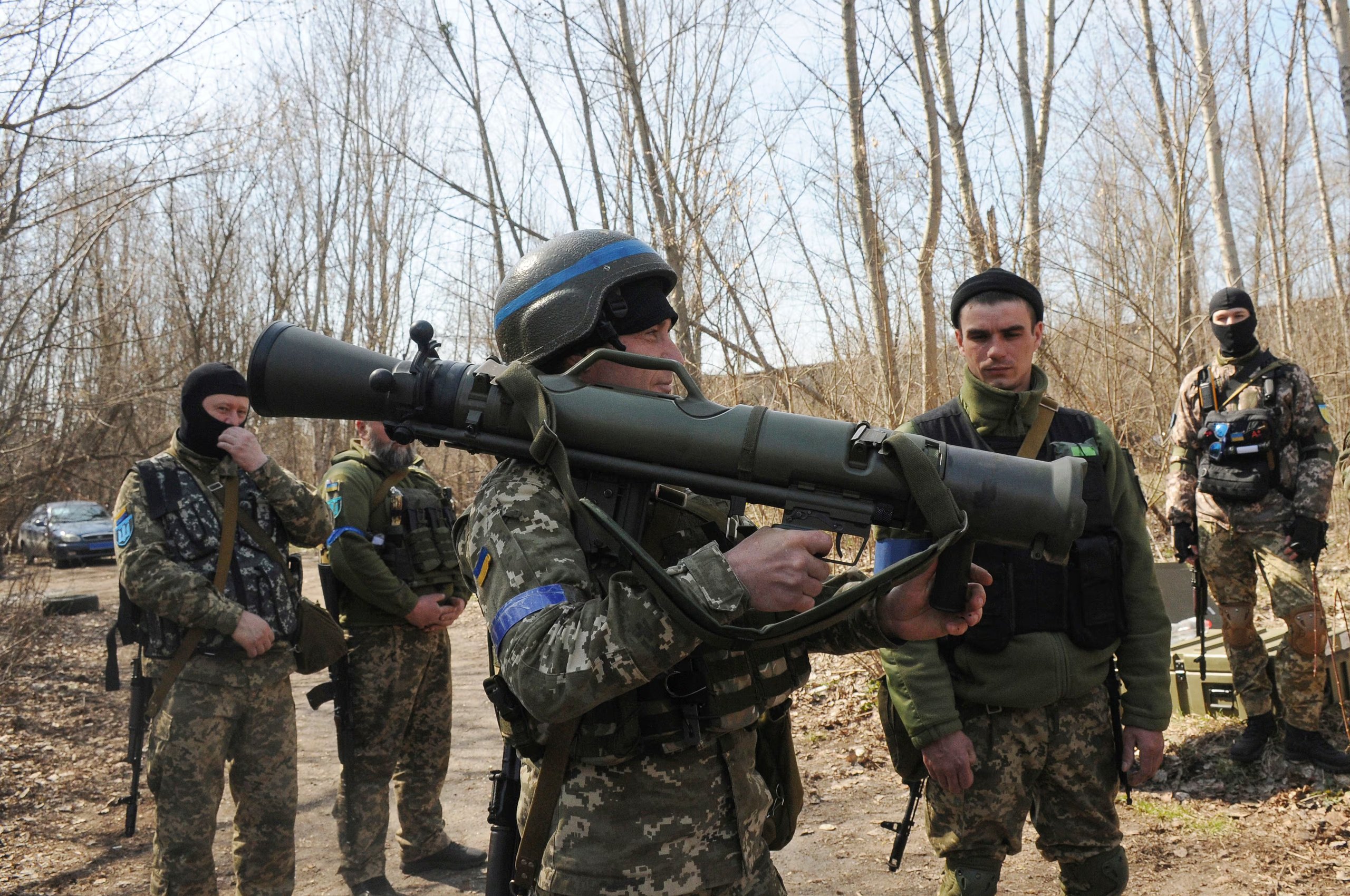 Saab AT4 anti-tank weapons Carl-Gustaf Lithuania $140M defense contract Russia threat