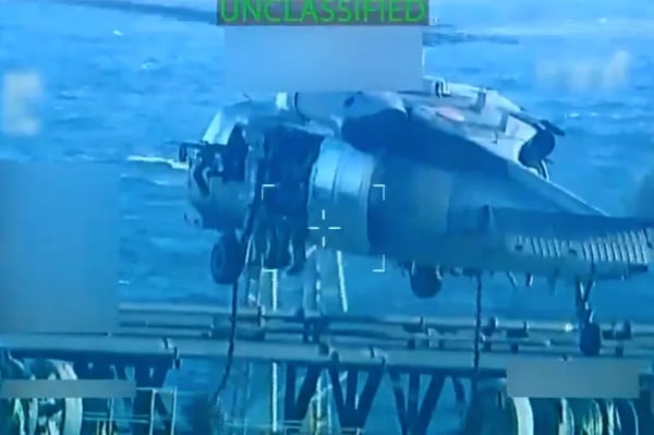 US troops raid a massive oil tanker off the coast of Venezuela in a high-risk sanctions operation