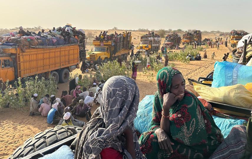 RSF paramilitaries attack Zamzam refugee camp Sudan war crimes 2025