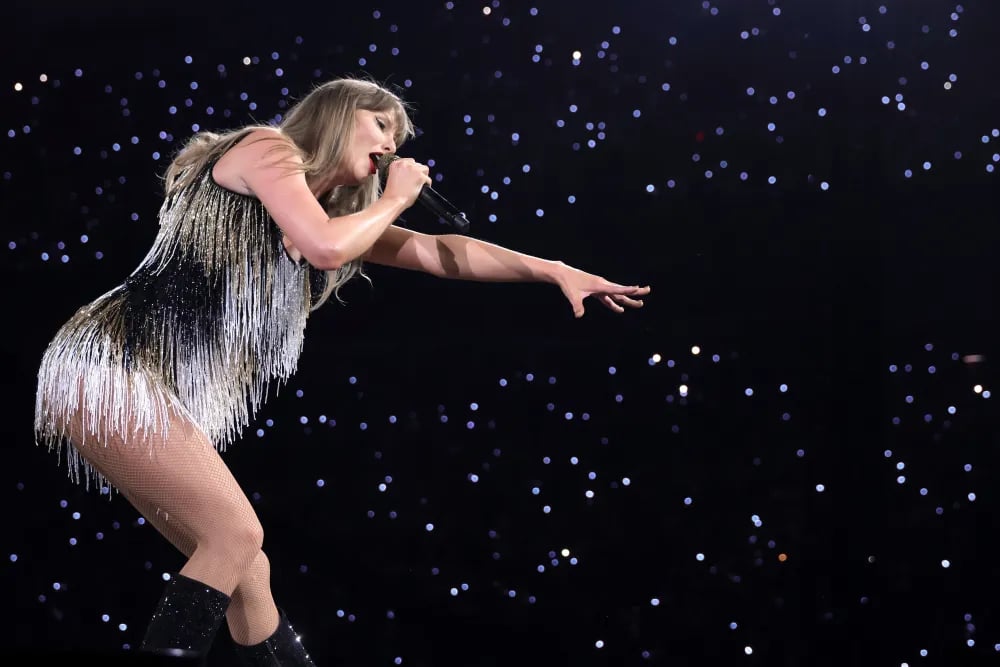 Taylor Swift crying backstage Eras Tour finale Disney+ docuseries terror plot