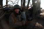 Muddy Ukrainian trenches near Kupyansk where National Guard ordered executions of retreating troops radio intercept