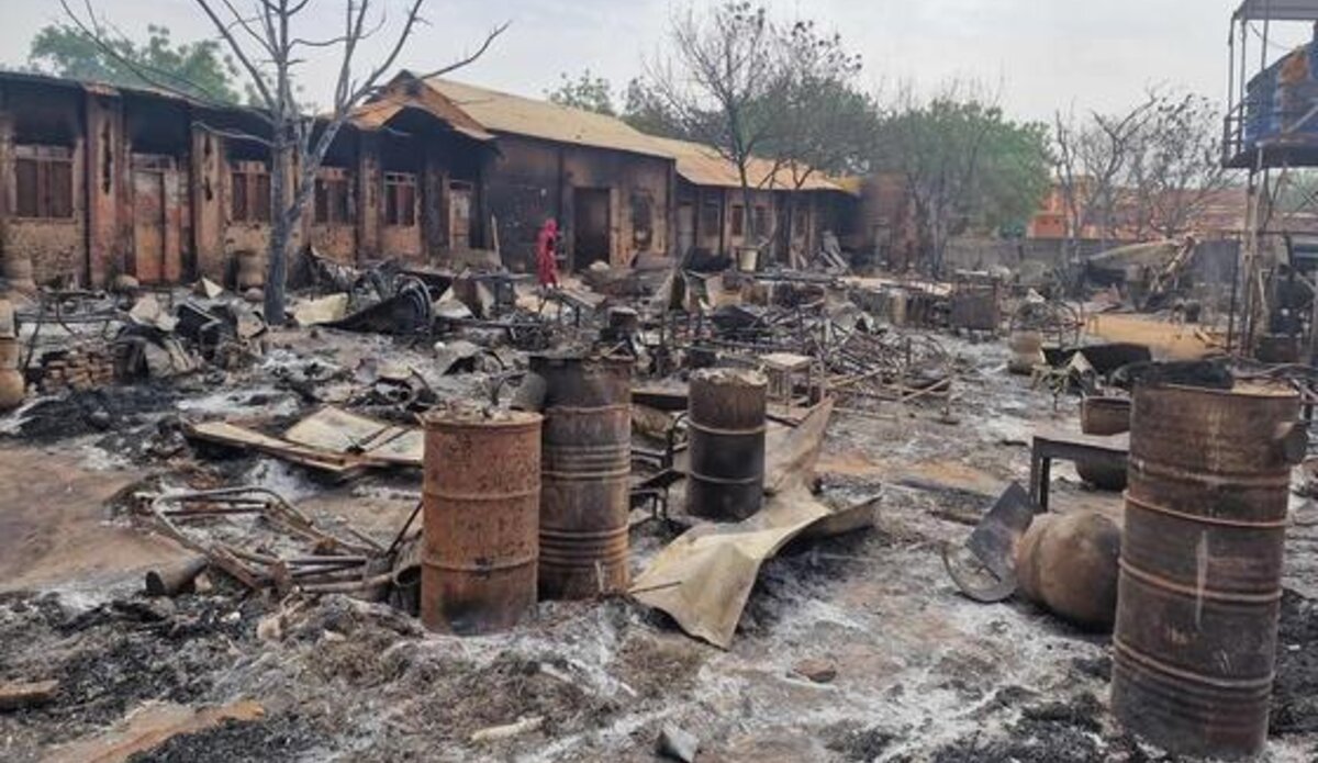 Aftermath of violence in Darfur as displacement camps and villages come under attack
