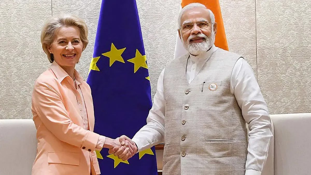 EU leaders meet Indian officials in New Delhi as free trade deal nears completion
