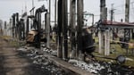Russian drone strikes damage Ukraine’s energy grid during winter