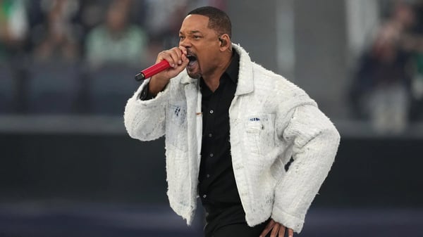 Will Smith 2025 Concert Tour Performance Will Smith performing during his Based on a True Story 2025 tour in Europe