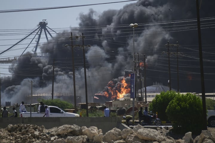 Sudan civil war damage in Khartoum after RSF drone strikes on civilian infrastructure