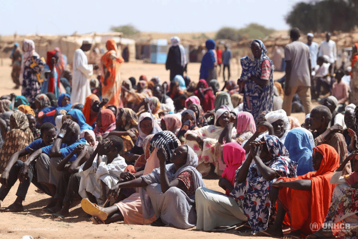 Sudanese civilians displaced after deadly militia attacks in Abu Zabad, West Kordofan, during the Sudan civil war