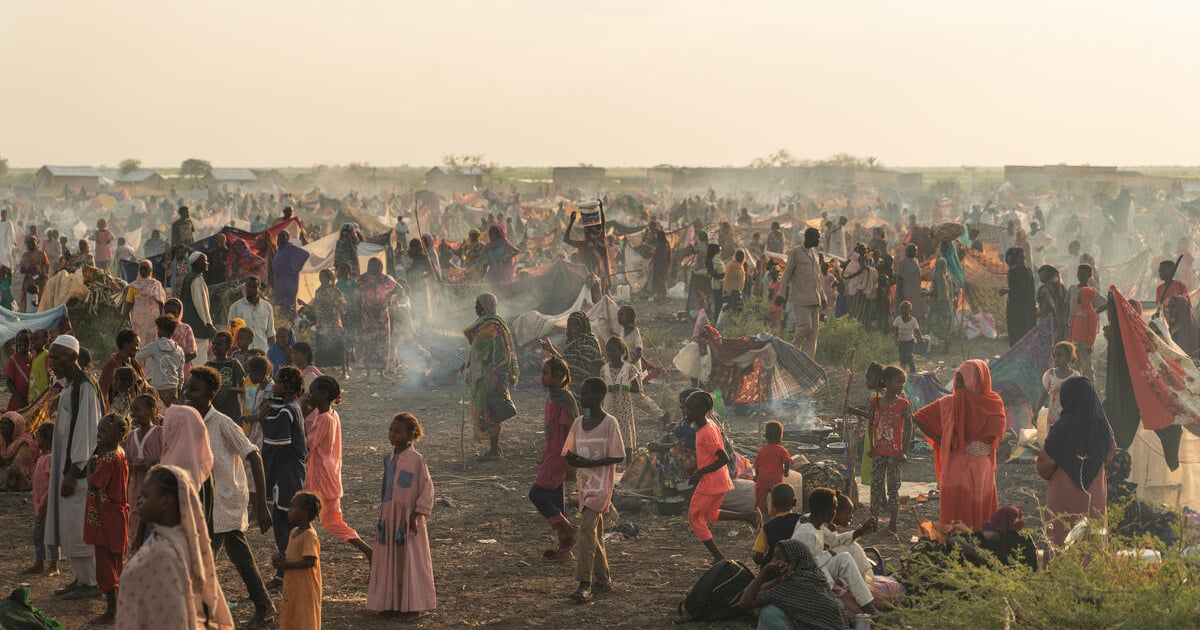 Sudan War: Civilian Displacement Deepens Displaced Sudanese civilians sheltering as fighting spreads across urban areas