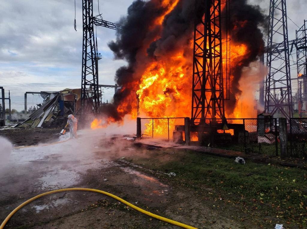 Russian missile and drone strikes damage Ukraine’s energy infrastructure during winter, worsening civilian power outages