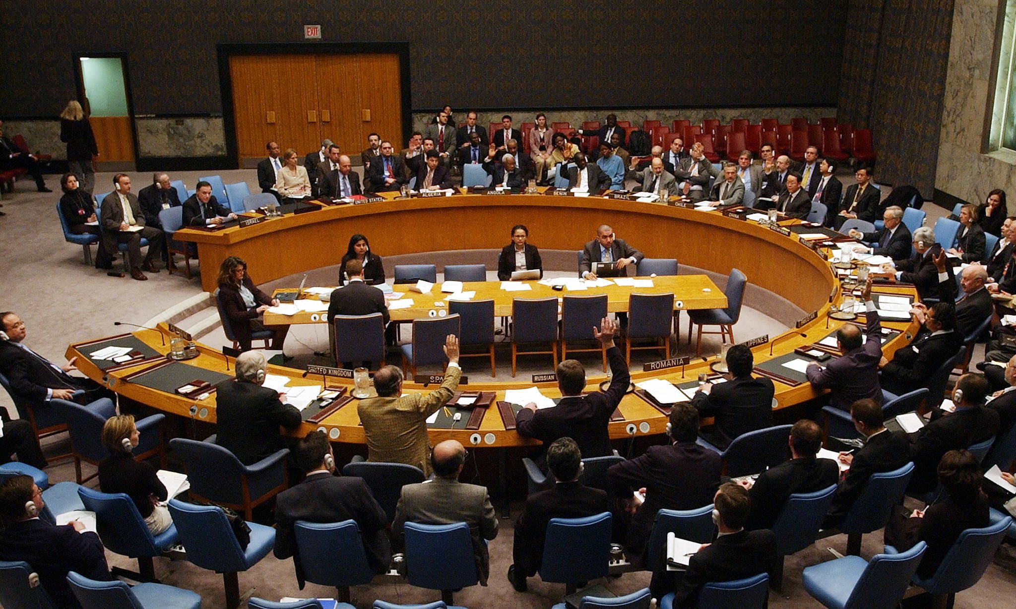 United Nations Paralysis on Gaza UN Security Council chamber amid Gaza ceasefire deadlock