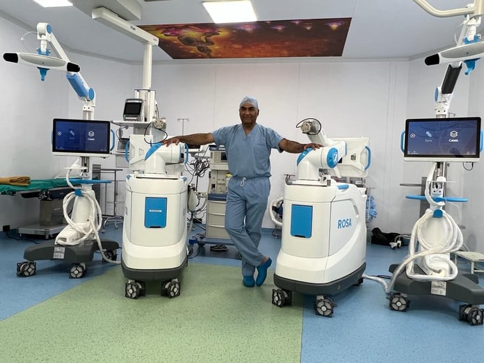 Marina Grand Hospital : Robotic Joint Replacement Surgery with 3P philosophy  - Precision, Personalised and Perfection