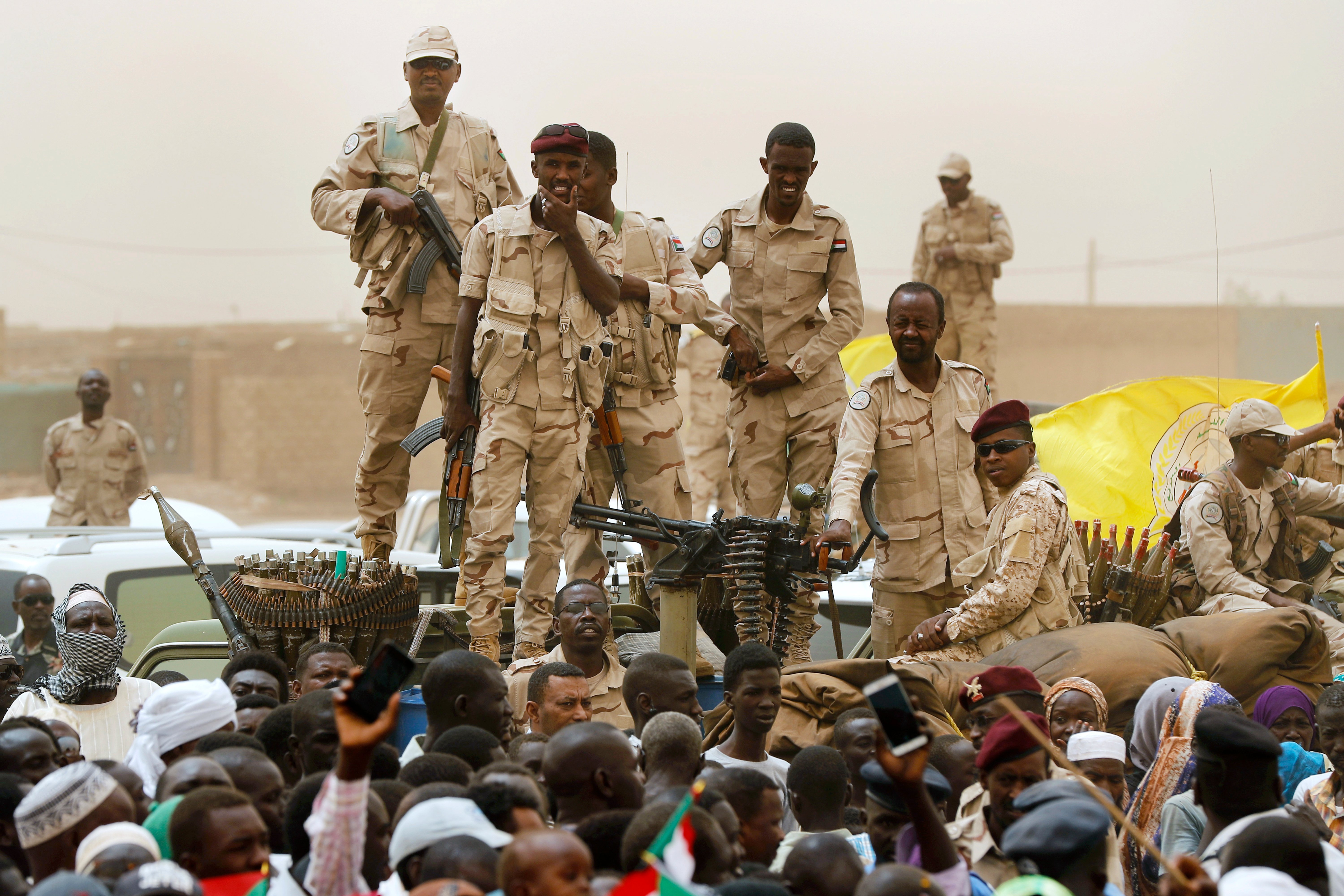 Rapid Support Forces operating in North Kordofan during Sudan civil war