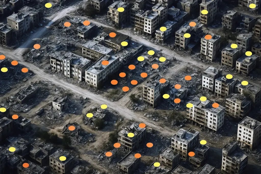 AI targeting systems used in modern warfare Gaza conflict
