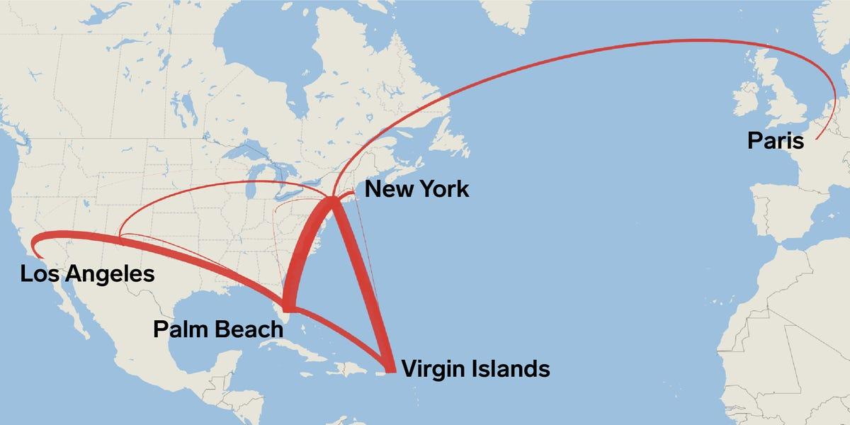 Global network connections revealed through Epstein Files investigation