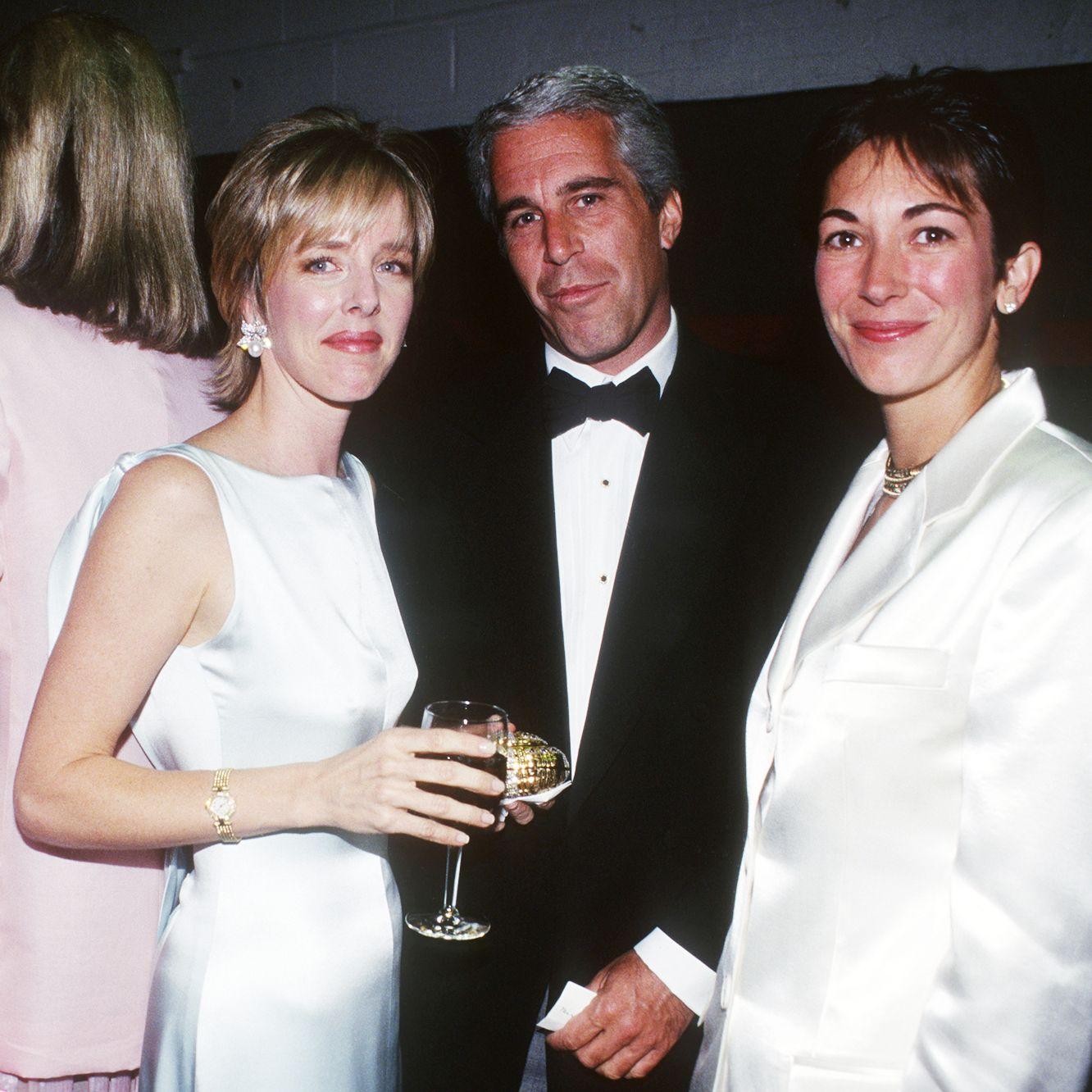 Jeffrey Epstein and Ghislaine Maxwell in elite social circles