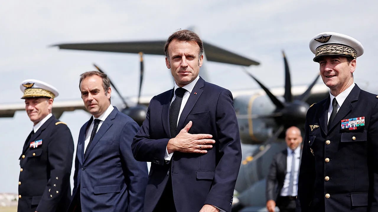 French President Macron and German Chancellor Merz announce nuclear steering group for European security