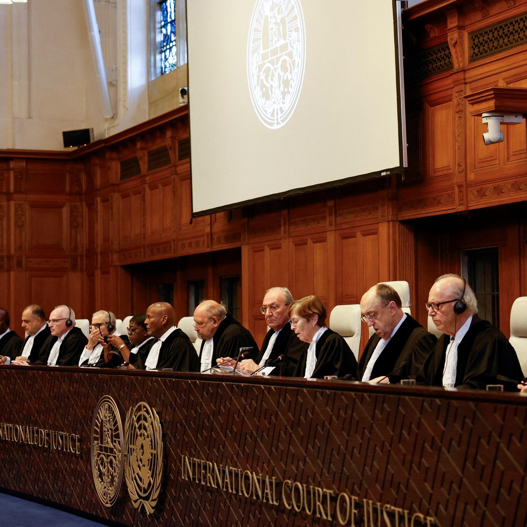 International Court of Justice hearing Gaza genocide case in The Hague