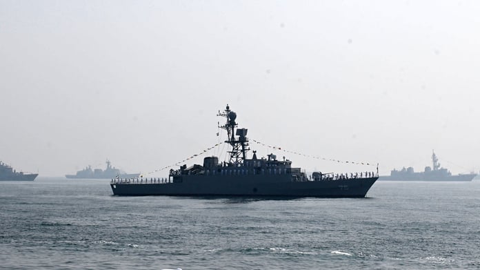 Indian port infrastructure amid claims about US Navy operations during Iran conflict