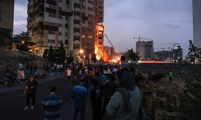 Israeli airstrikes hit Tehran as the Israel Iran war escalates