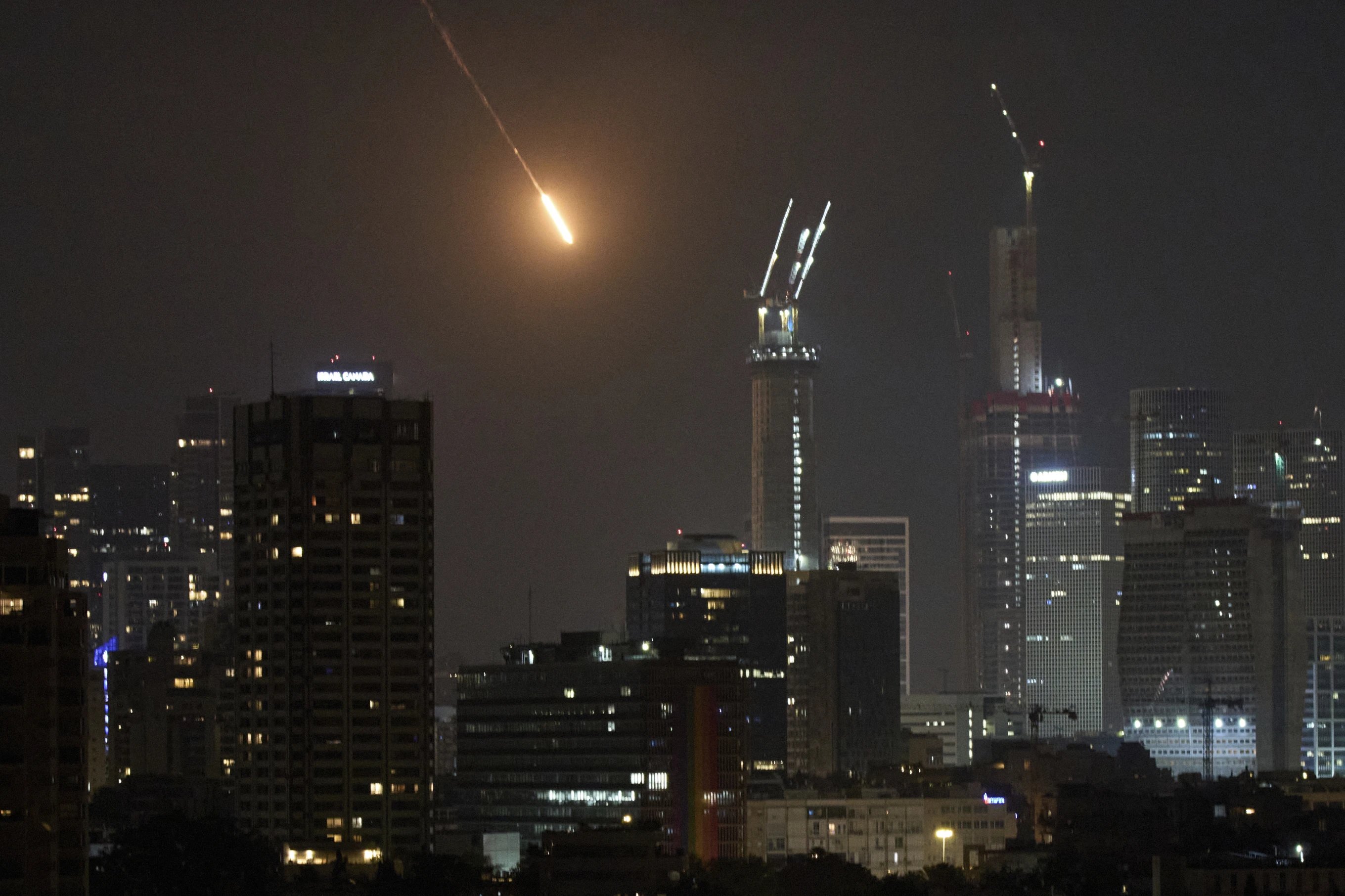 Israel–Iran War Escalation Missile strikes and explosions during Israel attacks Iran war escalation