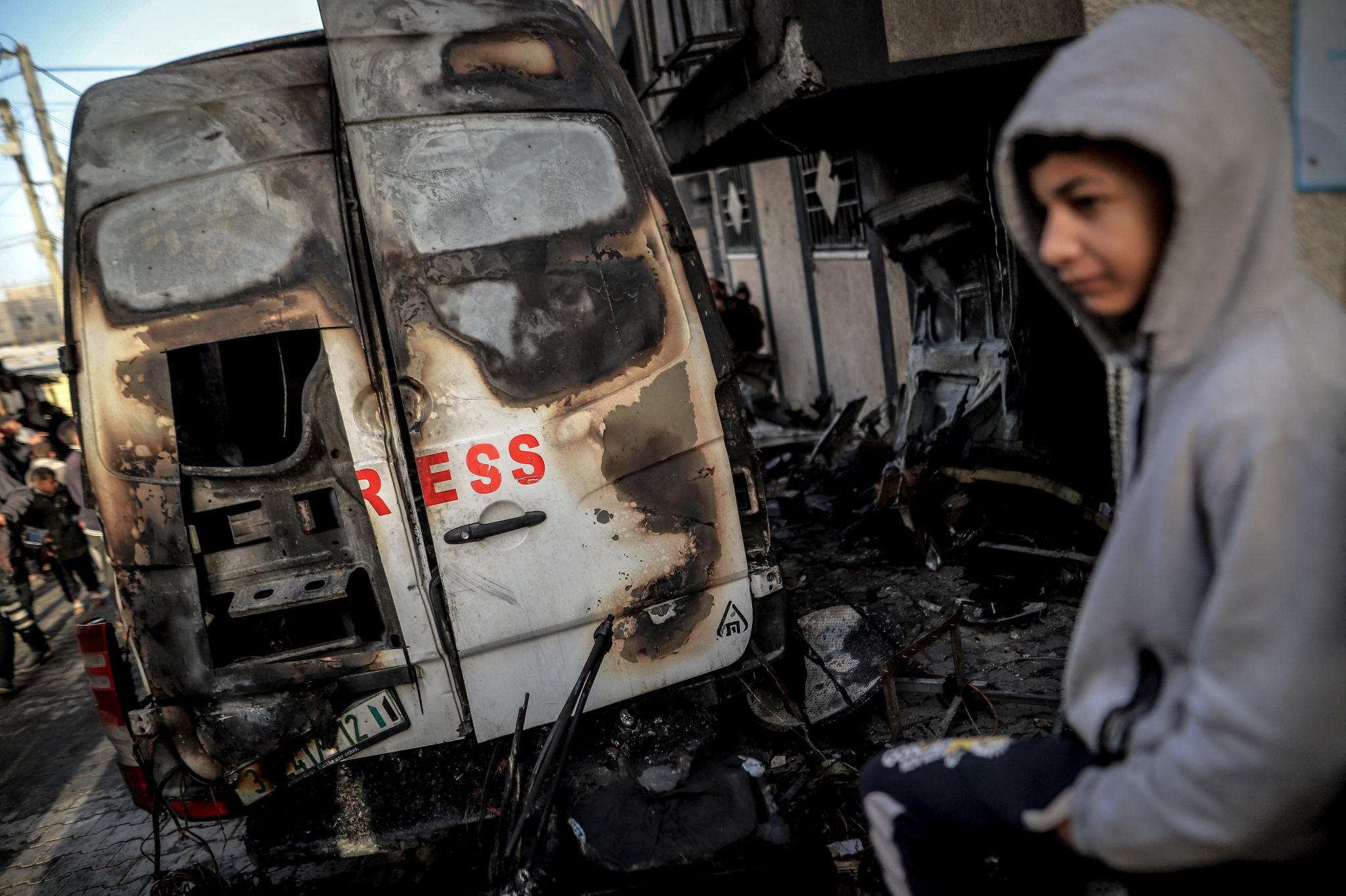 Deadly Strike on Journalists Raises War Crime Questions Journalists killed after strike on press vehicle in conflict zone