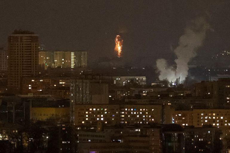 Russia launches massive drone attack on Ukraine as war escalates globally