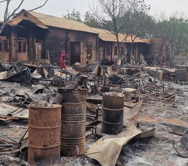 Sudan civil war drone strike destroys hospital in Darfur killing dozens