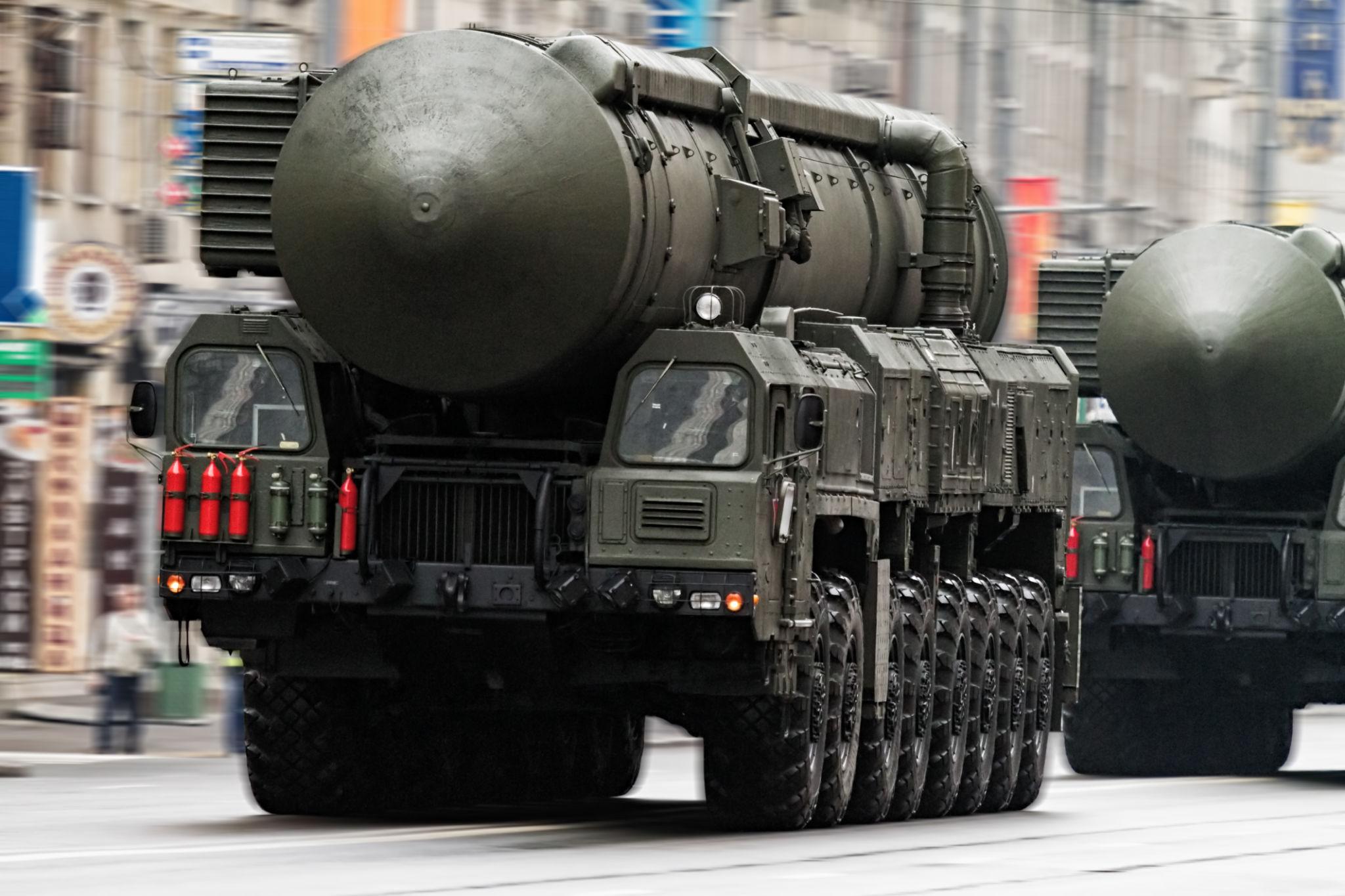 US Russia China nuclear missiles and global arsenal imagery