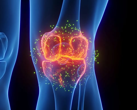 ARPA-H osteoarthritis breakthrough showing cartilage and bone regeneration in knee joint