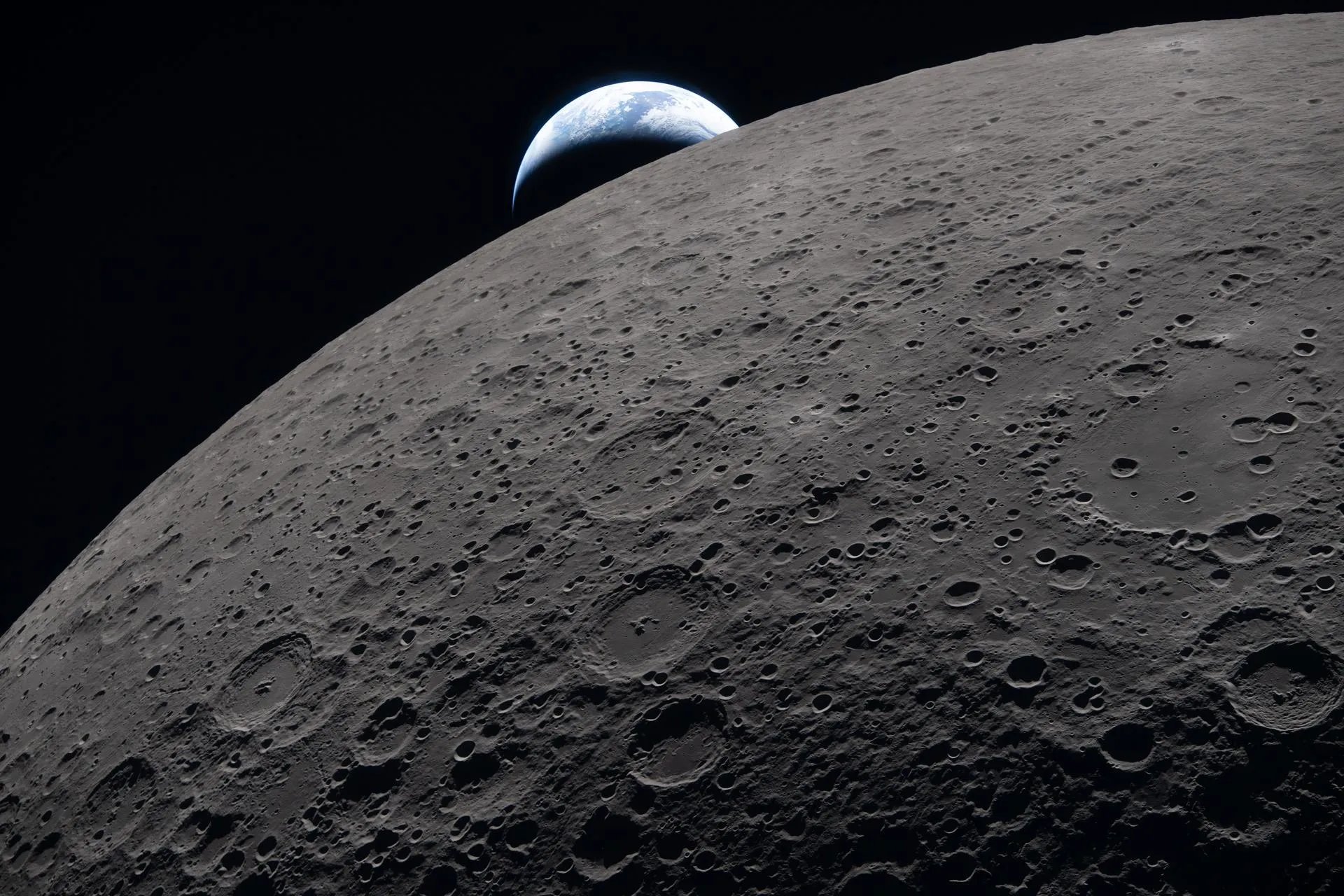 Artemis II view of Moon during solar eclipse as astronauts witness meteorite impacts