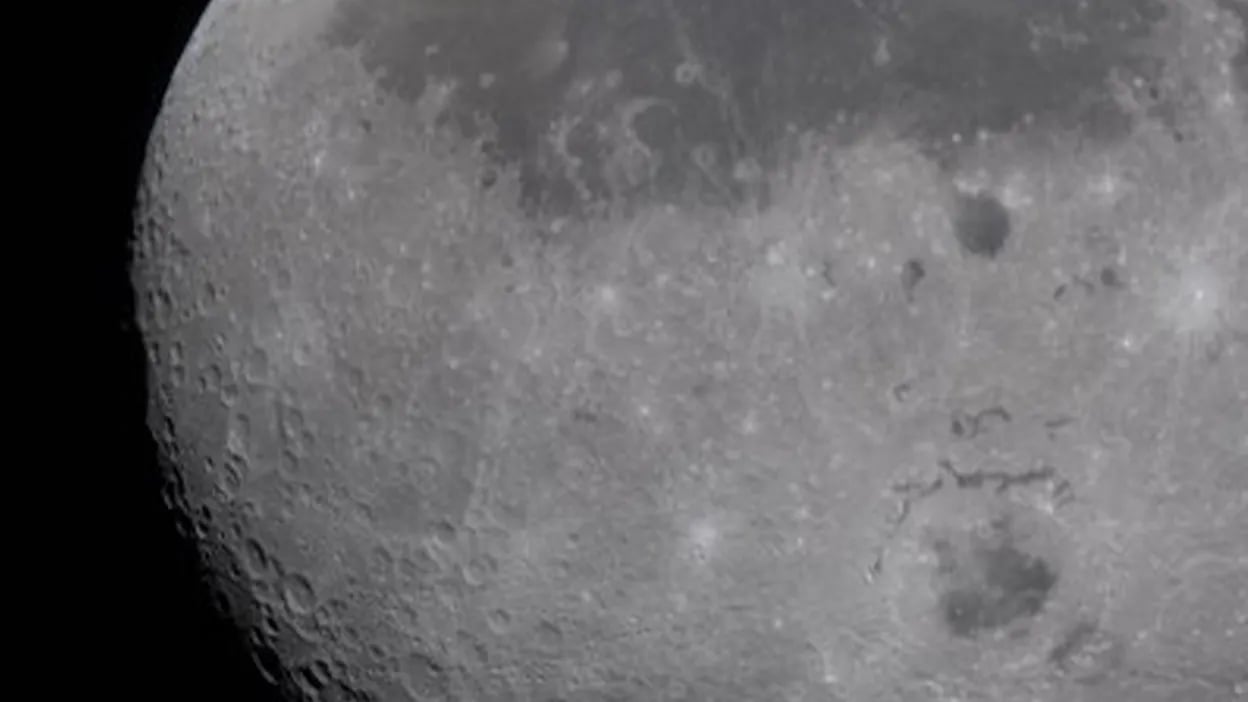 Moon Far Side Craters Artemis II Mission Lunar far side craters seen during Artemis II mission
