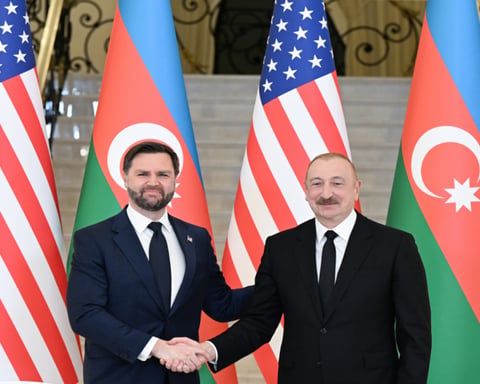 Azerbaijan government in Baku after summoning Belgian and Dutch ambassadors over EU resolutions