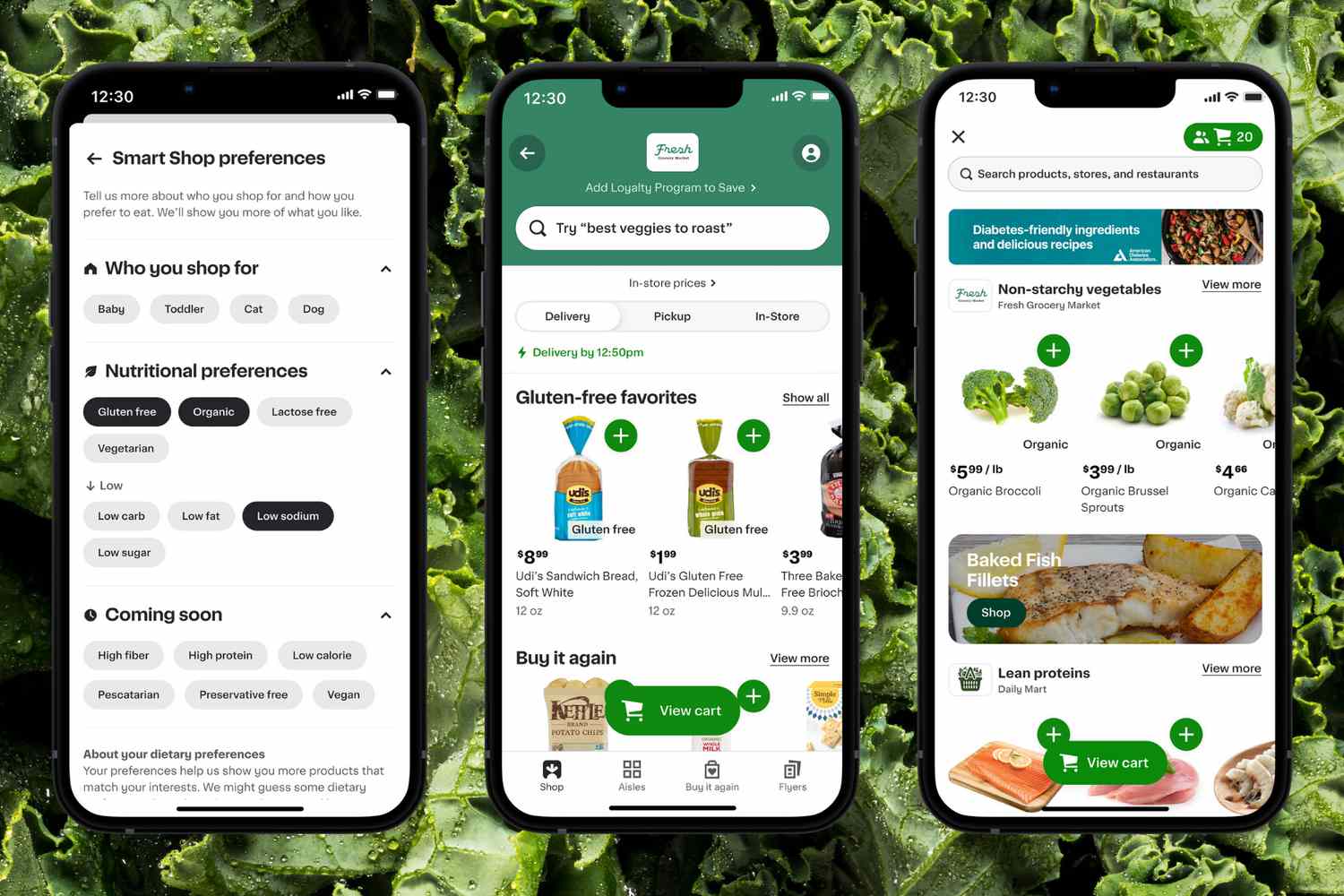 Claude AI grocery shopping using Instacart integration