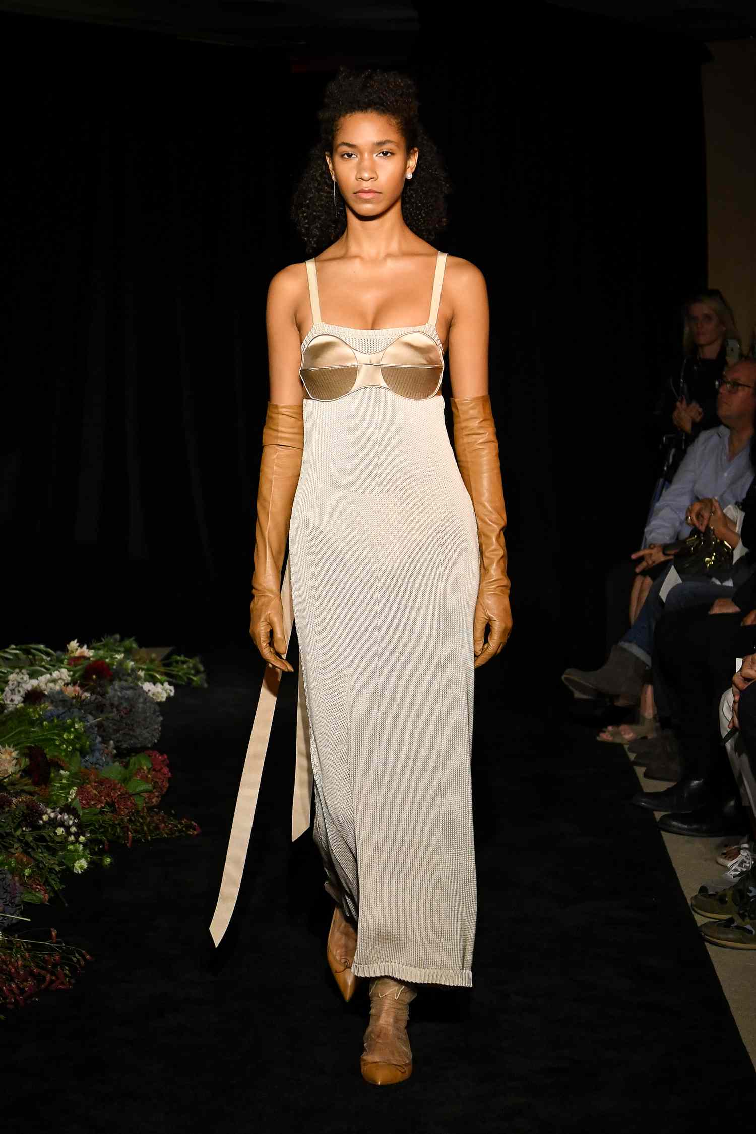 Sculptural corset design from Danielle Frankel Fall 2026 runway