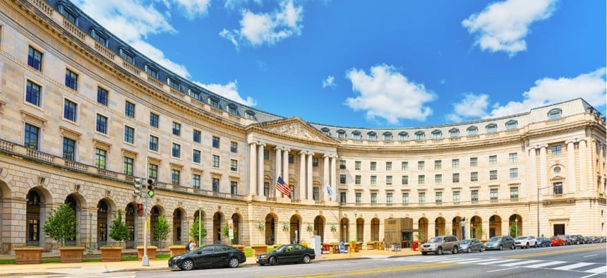 EPA Headquarters in Washington DC Environmental Protection Agency headquarters Washington DC building