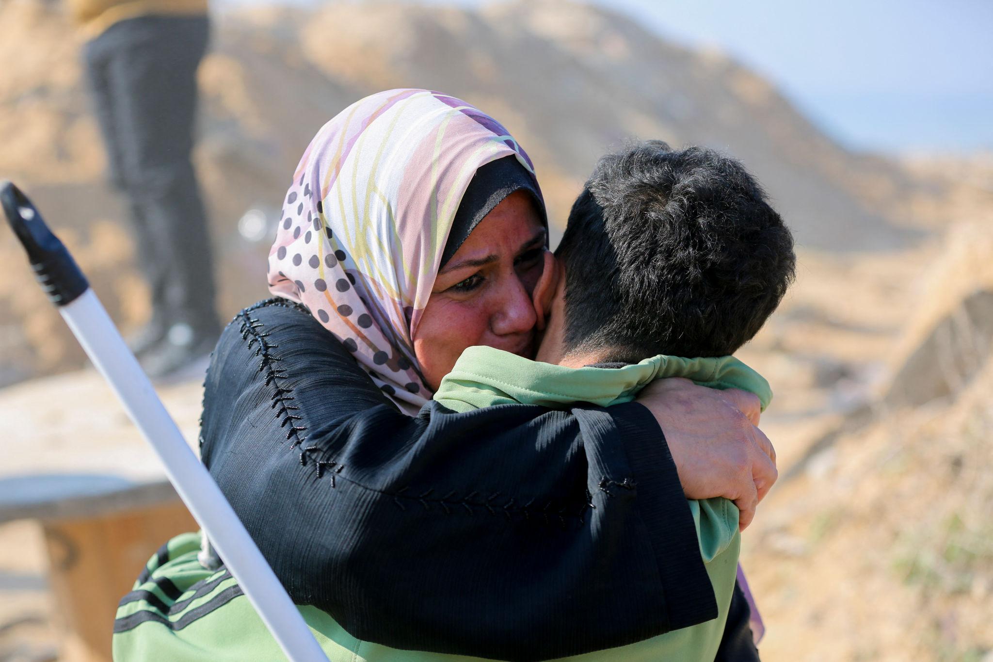 Premature babies evacuated from Gaza reunited with families