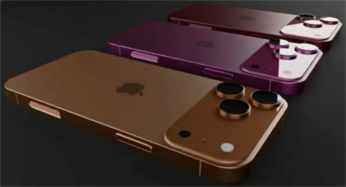 iPhone 18 Pro Max concept design showing advanced triple camera system and premium titanium frame