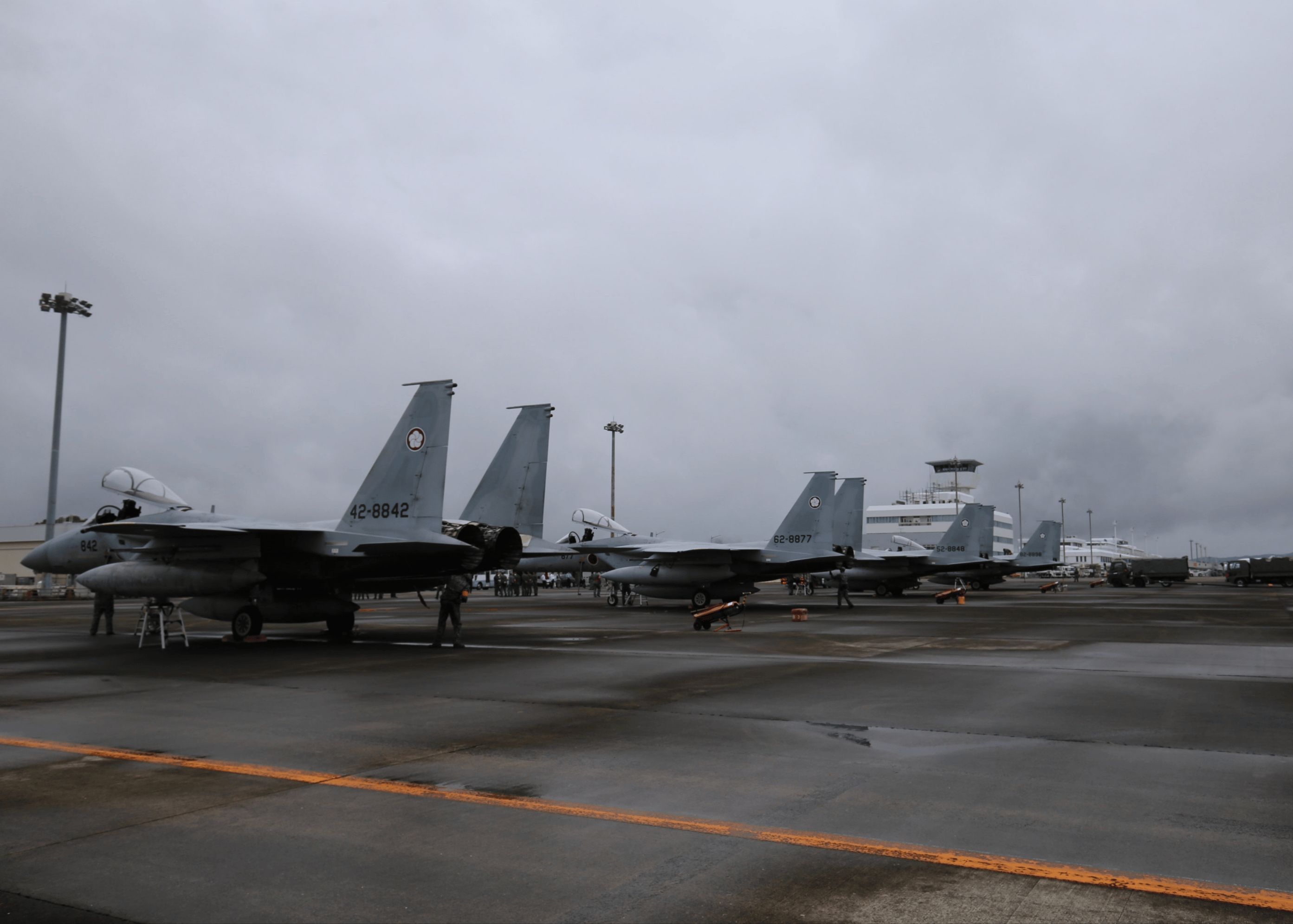 Japan airport runway expansion for military aircraft operations