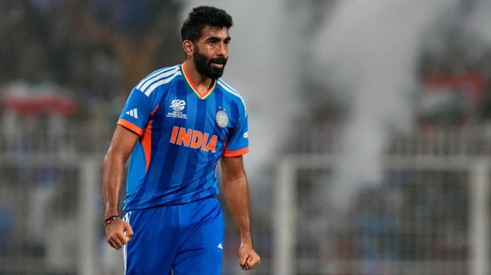 Jasprit Bumrah bowling during IPL 2026 amid wicket drought