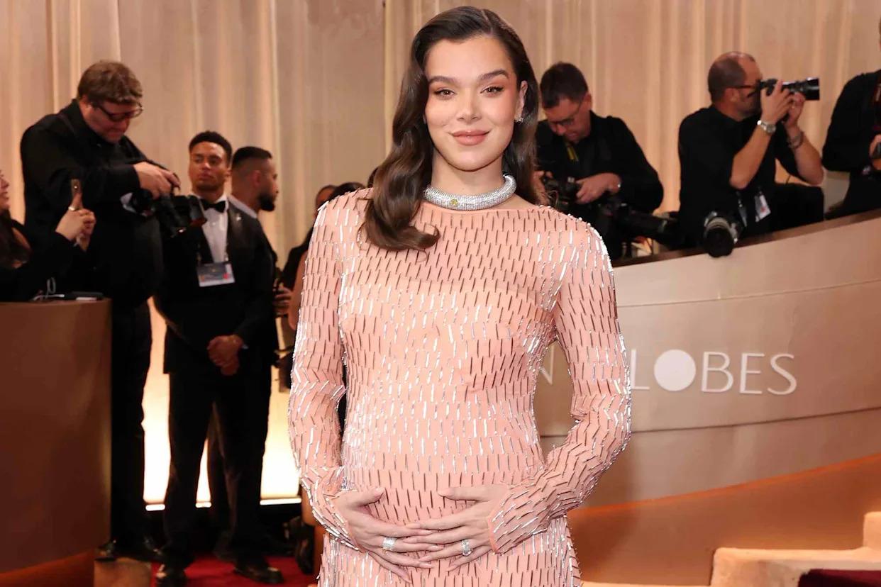 Josh Allen and Hailee Steinfeld at NFL Honors before welcoming baby girl