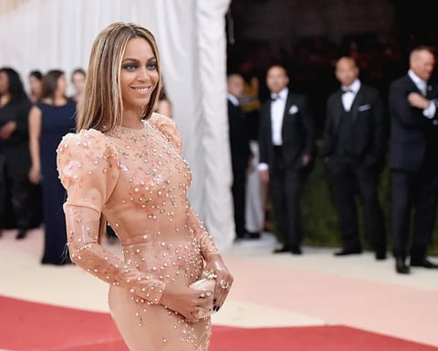 Beyoncé Met Gala red carpet look representing Costume Art theme