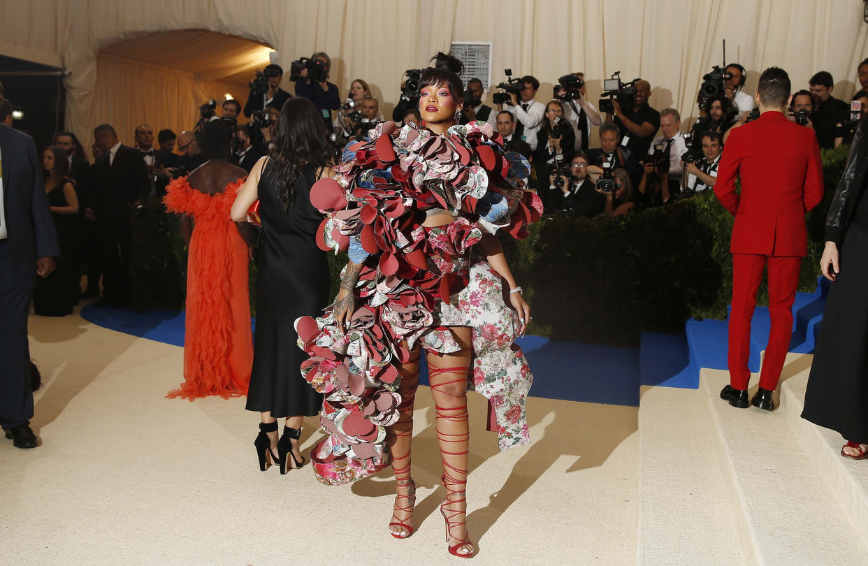 Avant garde Met Gala red carpet fashion as artistic expression