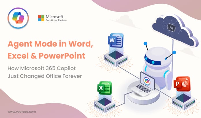 Microsoft Copilot Agent Mode in Word Excel and PowerPoint AI interface
